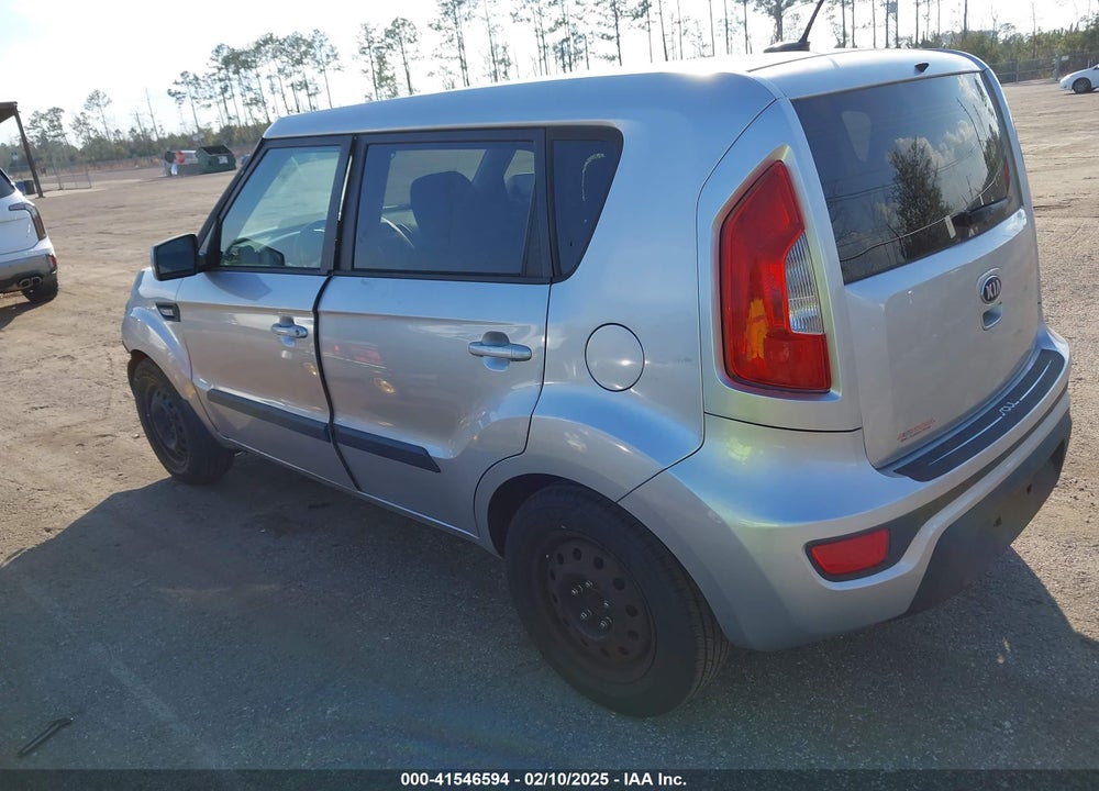 2013 KIA SOUL VIN: KNDJT2A54D7520376