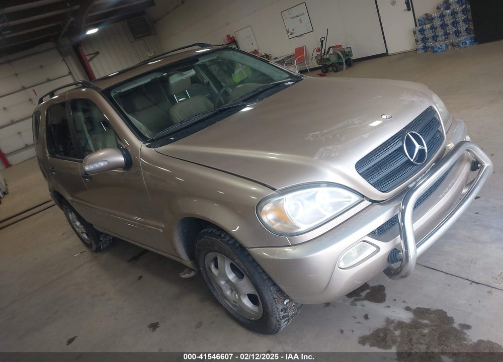 2002 MERCEDES-BENZ ML 320 VIN: 4JGAB54E52A296384