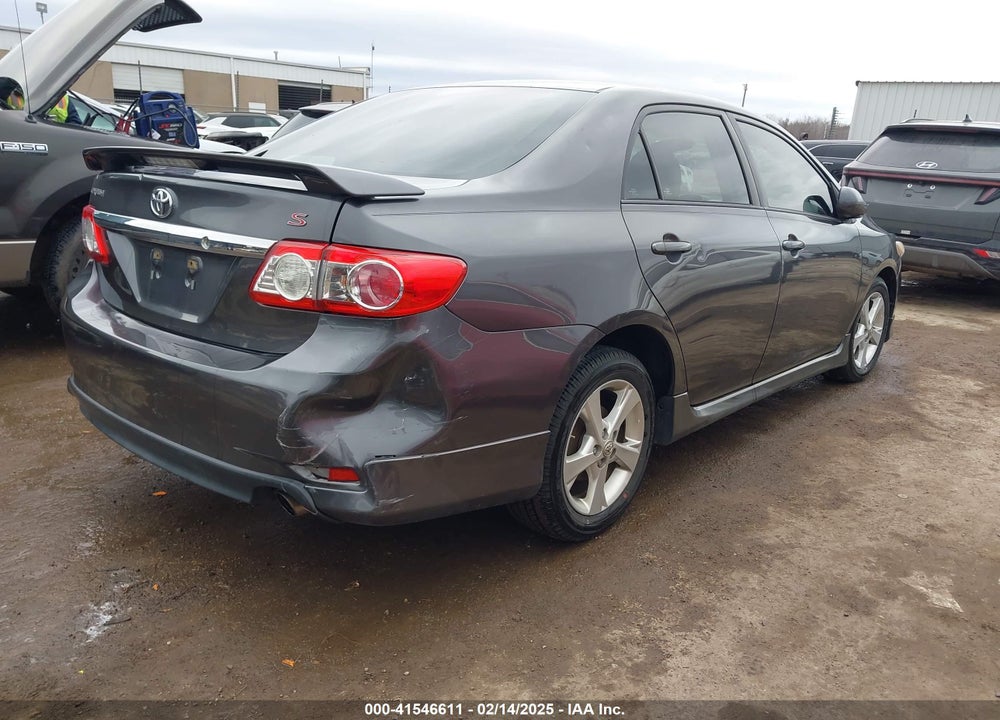 2013 TOYOTA COROLLA VIN: 5YFBU4EE5DP129713