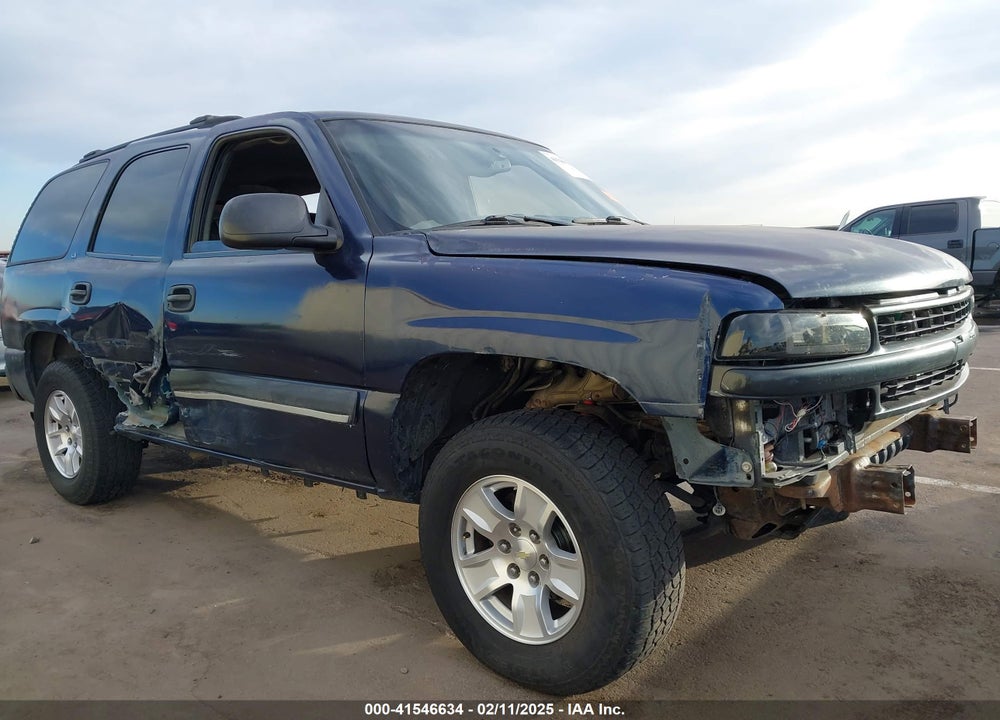 2002 CHEVROLET TAHOE LS VIN: 1GNEC13T92R184255