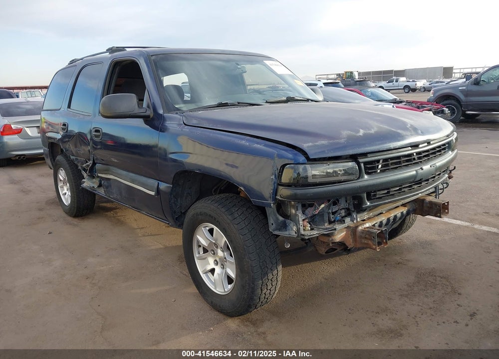 2002 CHEVROLET TAHOE LS VIN: 1GNEC13T92R184255