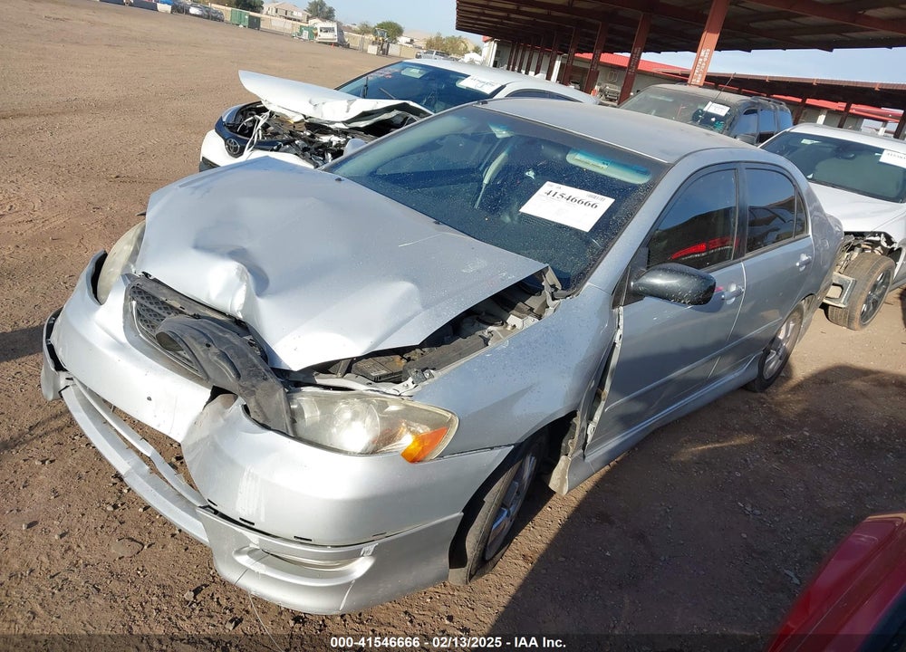 2008 TOYOTA COROLLA VIN: 1NXBR32E28Z006522