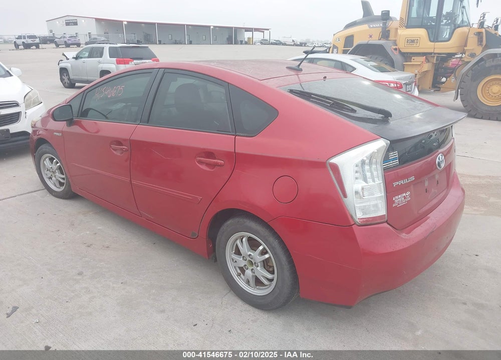 2011 TOYOTA PRIUS TWO VIN: JTDKN3DU2B1460041
