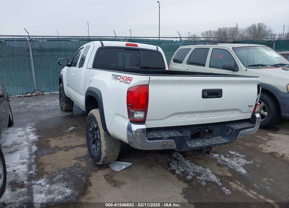 2016 TOYOTA TACOMA VIN: 5TFSZ5AN6GX007770