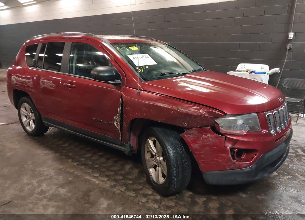 2014 JEEP COMPASS SPORT VIN: 1C4NJDBB0ED503634