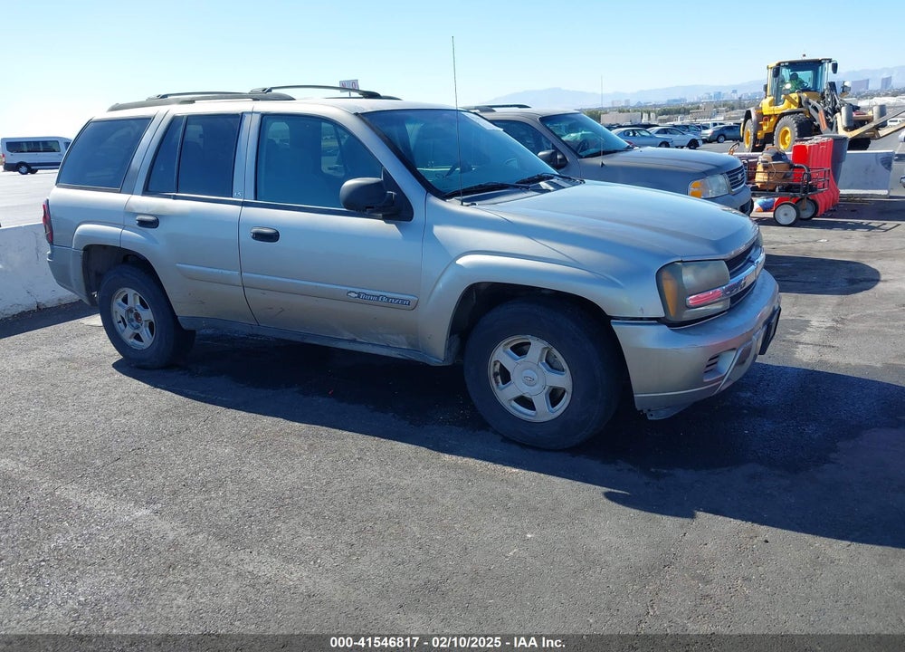 2002 CHEVROLET TRAILBLAZER LS VIN: 1GNDS13S122245399