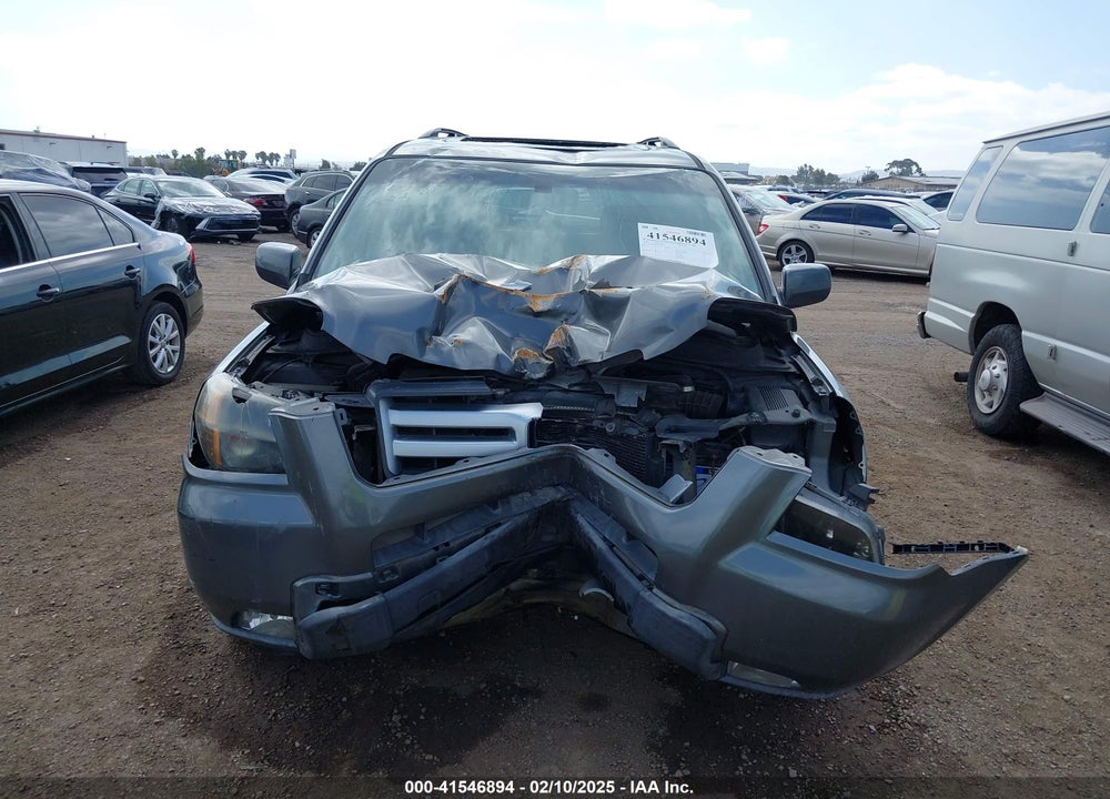 2008 HONDA PILOT EX-L VIN: 5FNYF28578B002404