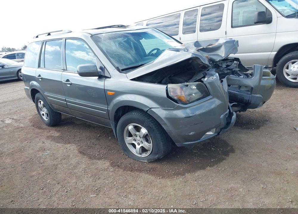 2008 HONDA PILOT EX-L VIN: 5FNYF28578B002404
