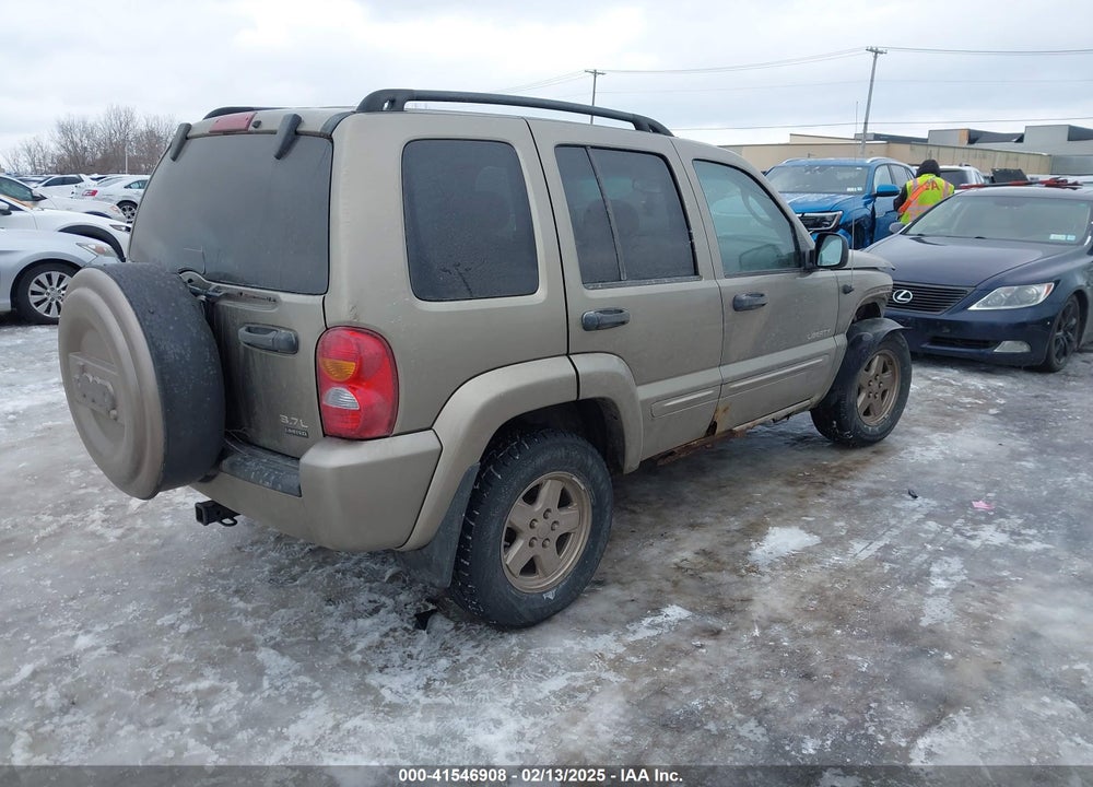 2004 JEEP LIBERTY LIMITED EDITION VIN: 1J4GL58K74W249983