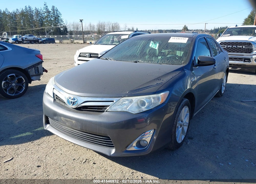 2012 TOYOTA CAMRY HYBRID VIN: 4T1BD1FK7CU046476