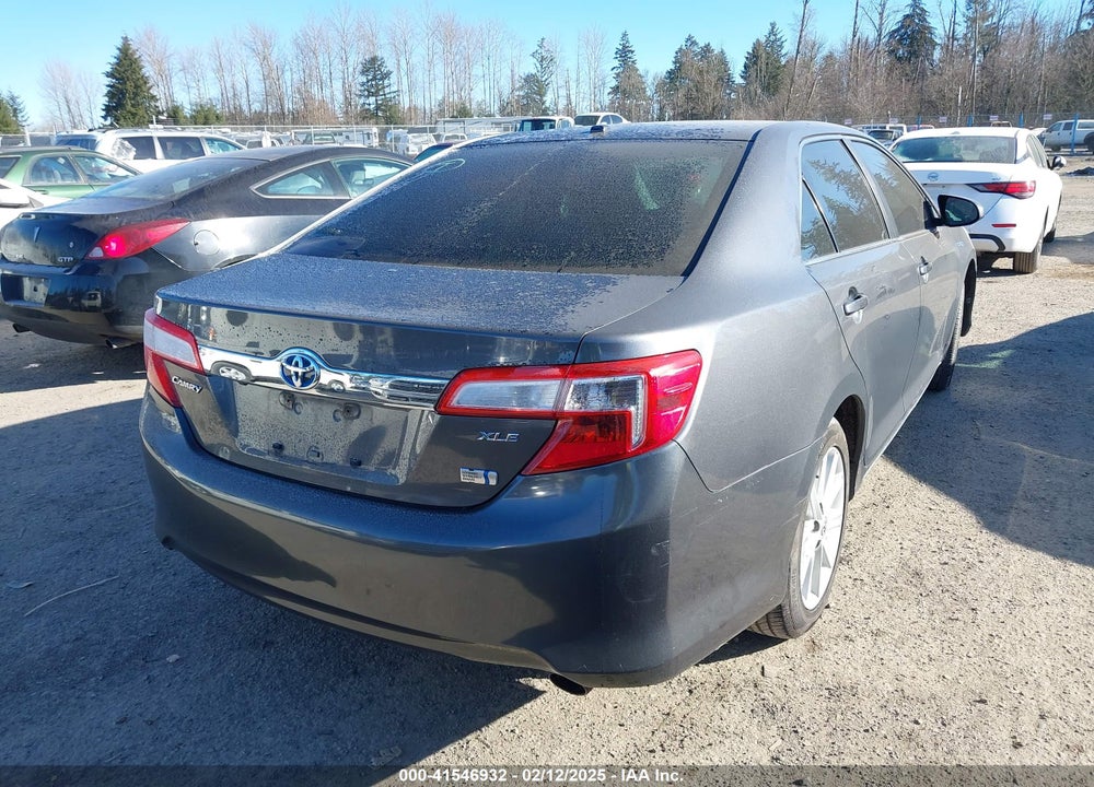 2012 TOYOTA CAMRY HYBRID VIN: 4T1BD1FK7CU046476