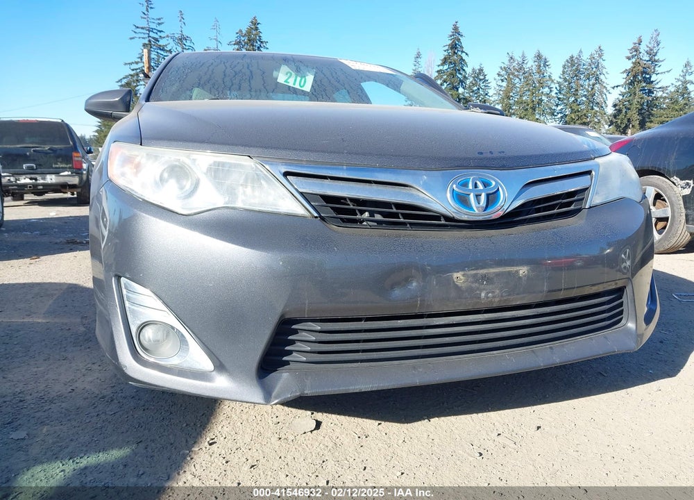 2012 TOYOTA CAMRY HYBRID VIN: 4T1BD1FK7CU046476