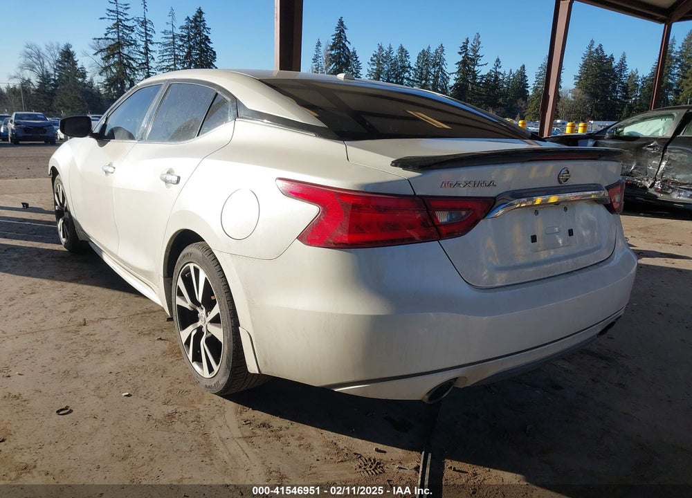 2016 NISSAN MAXIMA VIN: 1N4AA6AP0GC428830