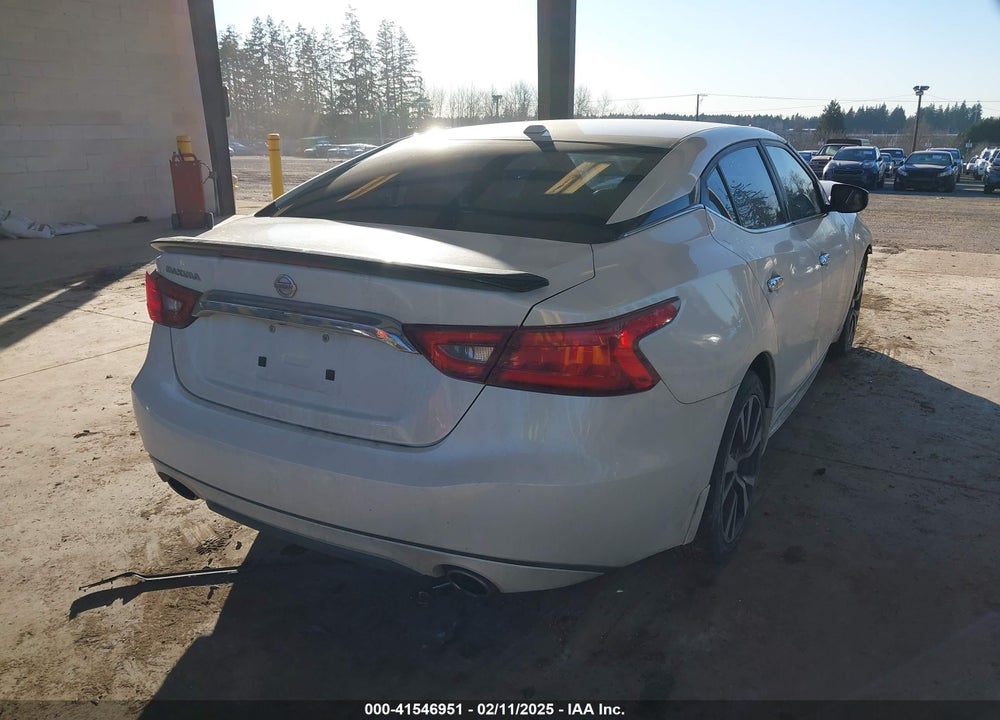 2016 NISSAN MAXIMA VIN: 1N4AA6AP0GC428830