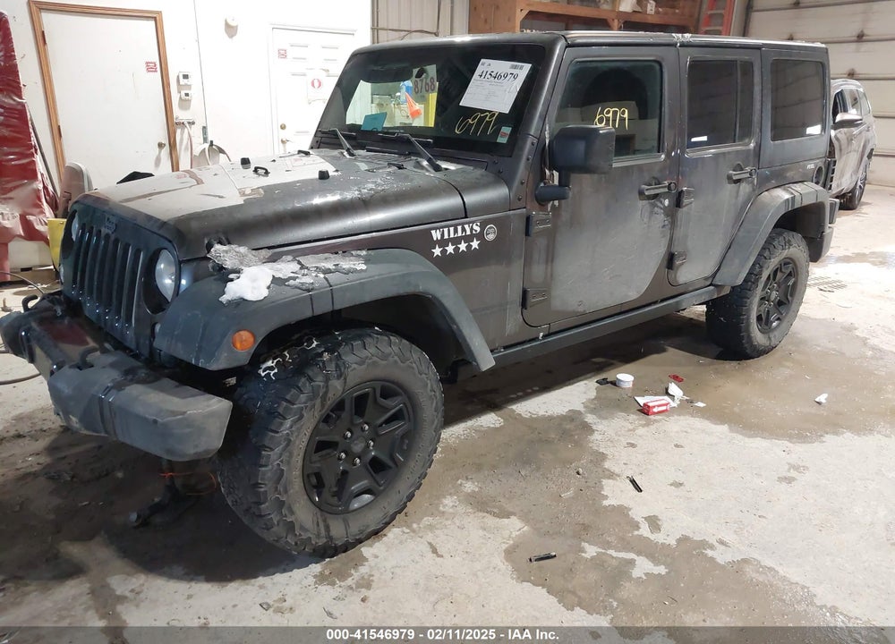 2016 JEEP WRANGLER UNLIMITED VIN: 1C4BJWDG2GL210060