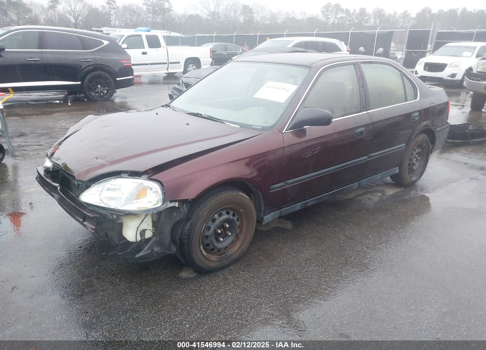 2000 HONDA CIVIC LX VIN: 1HGEJ6671YL066384