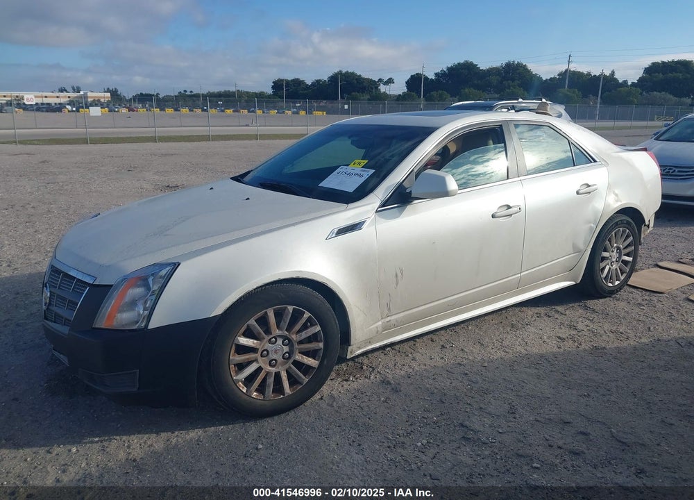 2011 CADILLAC CTS LUXURY VIN: 1G6DE5EY0B0159251
