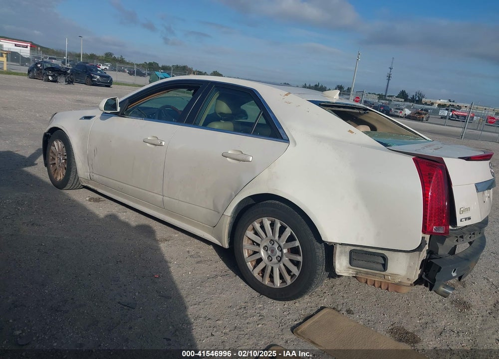 2011 CADILLAC CTS LUXURY VIN: 1G6DE5EY0B0159251