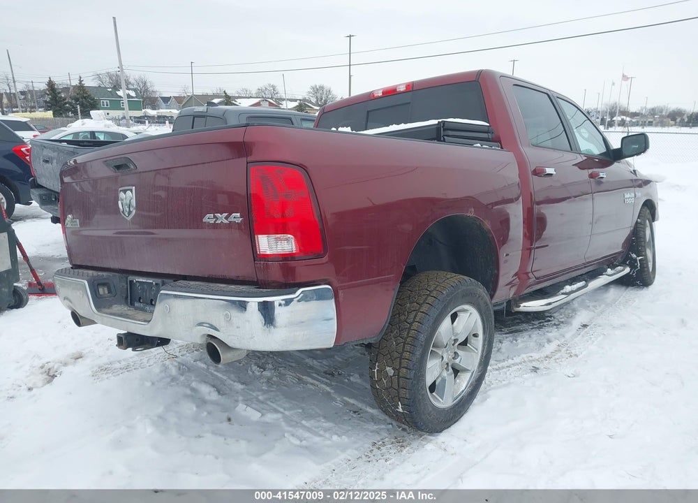 2016 RAM 1500 VIN: 3C6RR7LT8GG360495
