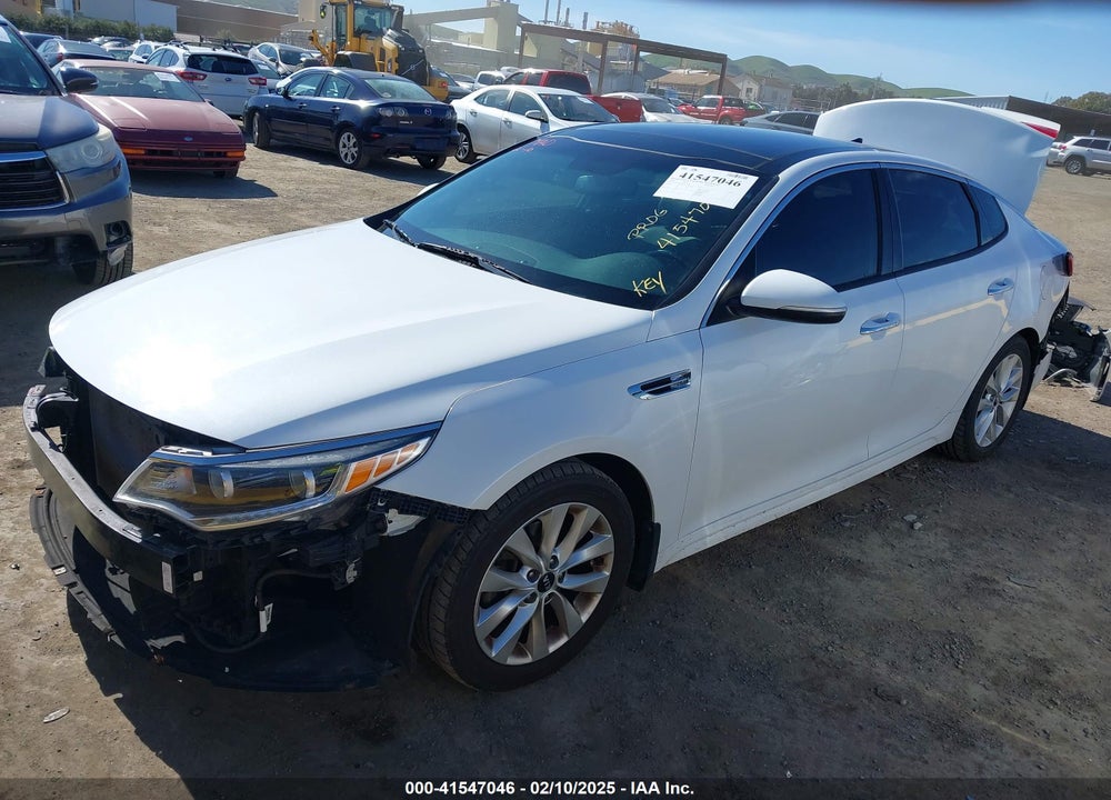 2016 KIA OPTIMA VIN: 5XXGU4L33GG057978