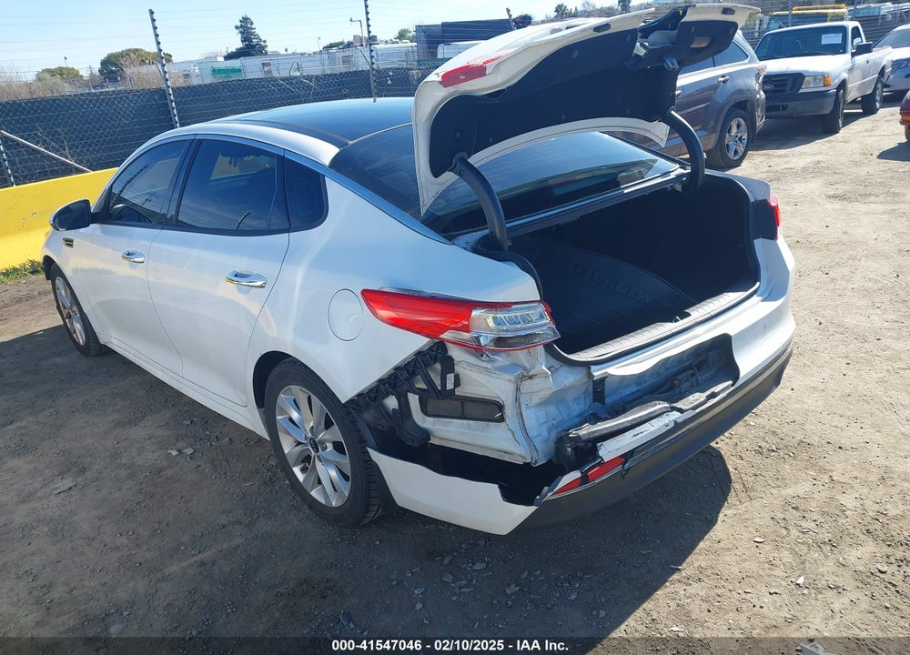 2016 KIA OPTIMA VIN: 5XXGU4L33GG057978