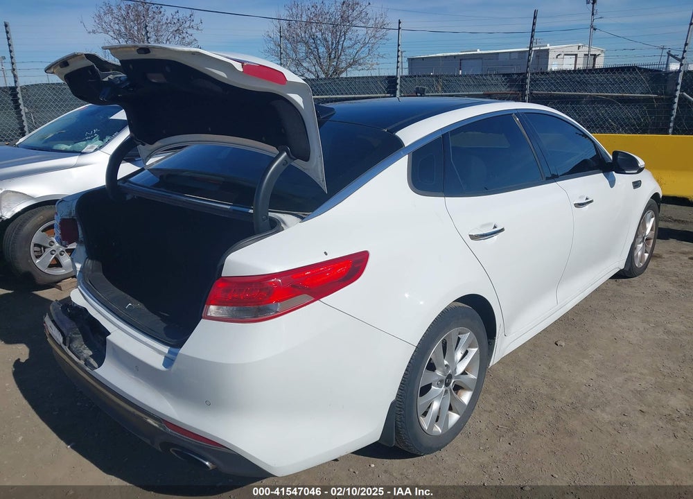 2016 KIA OPTIMA VIN: 5XXGU4L33GG057978