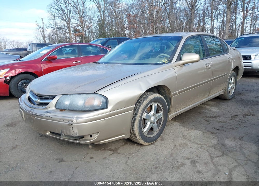 2005 CHEVROLET IMPALA LS VIN: 2G1WH52K459159737
