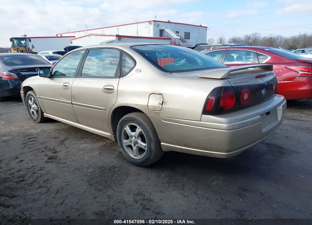 2005 CHEVROLET IMPALA LS VIN: 2G1WH52K459159737