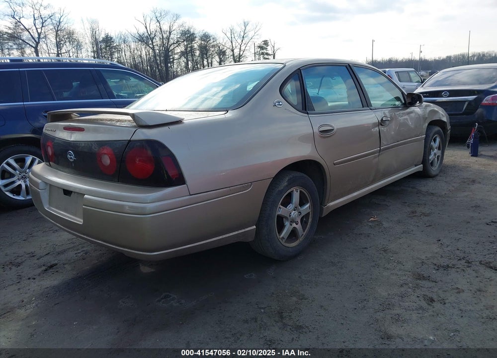2005 CHEVROLET IMPALA LS VIN: 2G1WH52K459159737