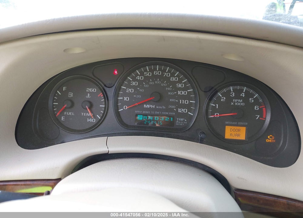 2005 CHEVROLET IMPALA LS VIN: 2G1WH52K459159737