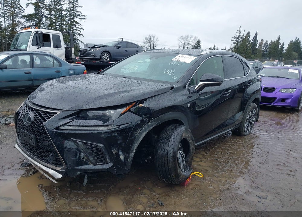 2018 LEXUS NX 300 F-SPORT VIN: JTJBARBZ7J2151734