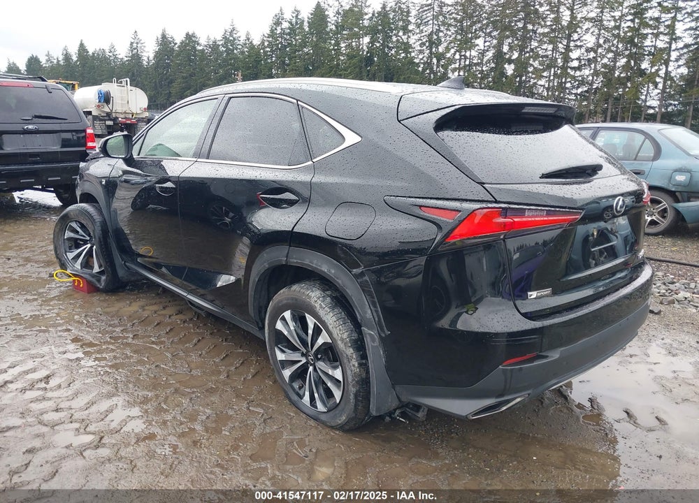 2018 LEXUS NX 300 F-SPORT VIN: JTJBARBZ7J2151734