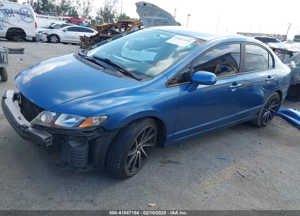 2010 HONDA CIVIC LX VIN: 19XFA1F50AE073491