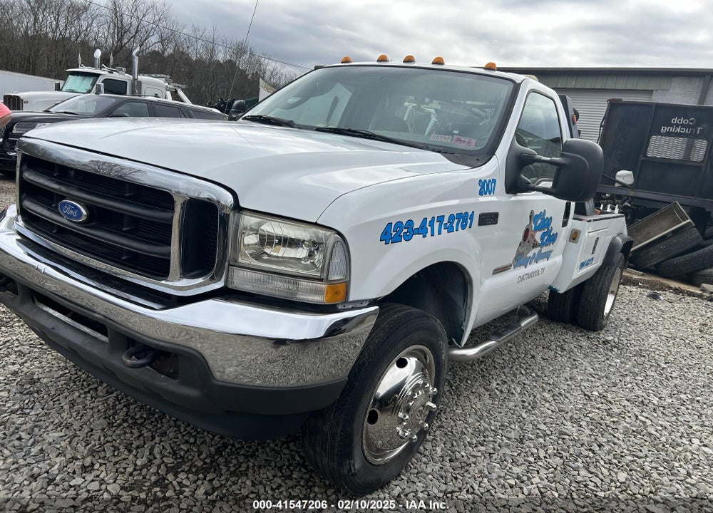 2004 FORD F550 SUPER DUTY VIN: 1FDAF56P54ED30452