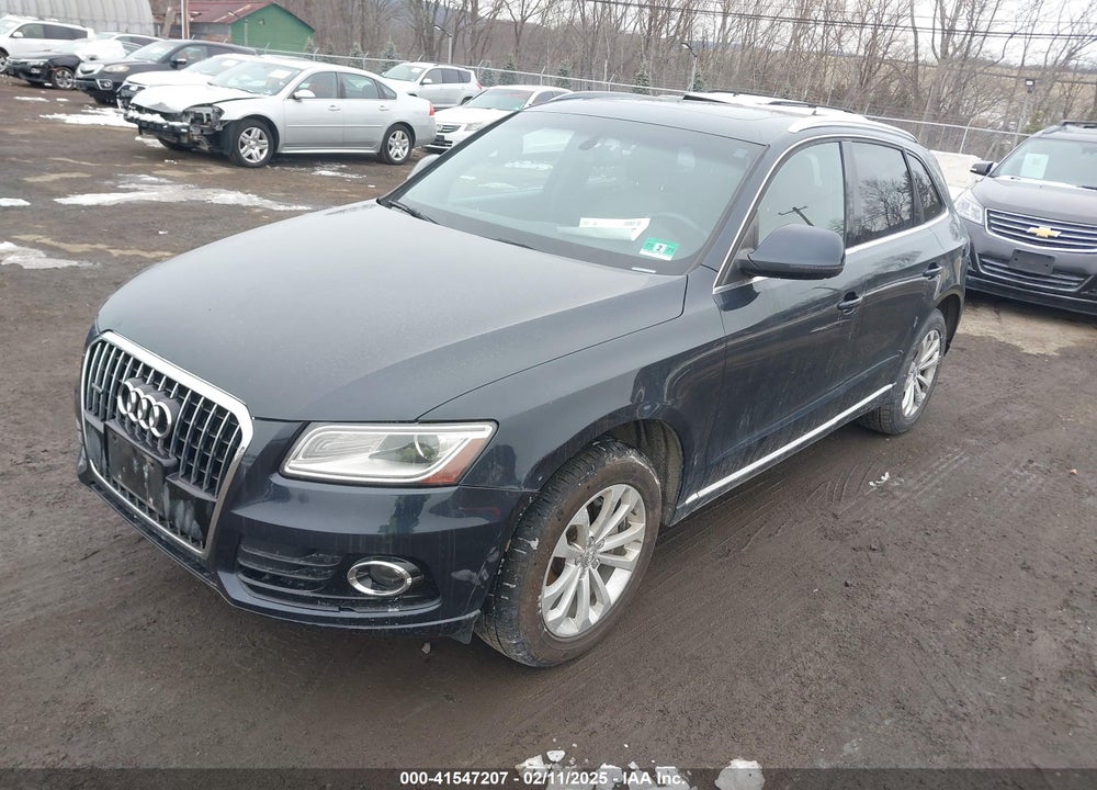 2013 AUDI Q5 2.0T PREMIUM VIN: WA1LFAFP0DA096423
