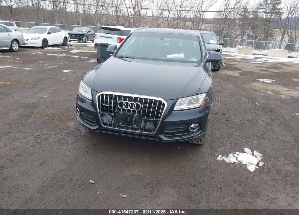2013 AUDI Q5 2.0T PREMIUM VIN: WA1LFAFP0DA096423