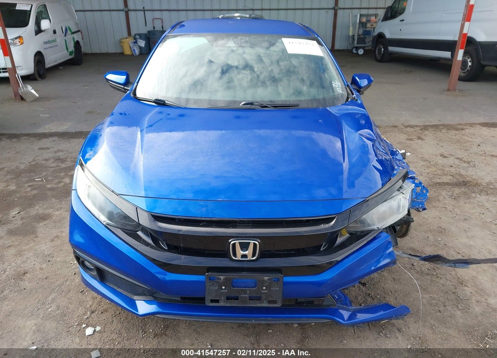 2019 HONDA CIVIC VIN: 19XFC2F85KE209271
