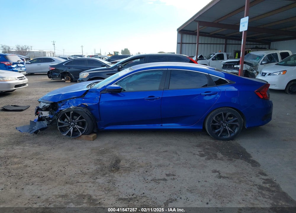 2019 HONDA CIVIC VIN: 19XFC2F85KE209271