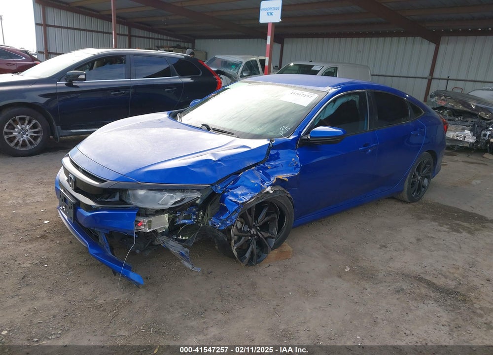 2019 HONDA CIVIC VIN: 19XFC2F85KE209271