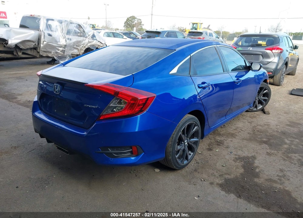 2019 HONDA CIVIC VIN: 19XFC2F85KE209271