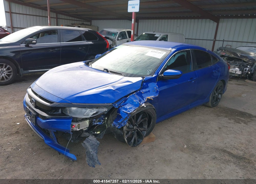 2019 HONDA CIVIC VIN: 19XFC2F85KE209271