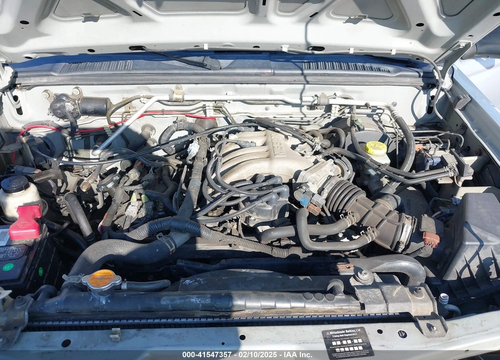 2002 NISSAN XTERRA VIN: 5N1ED28T12C540779