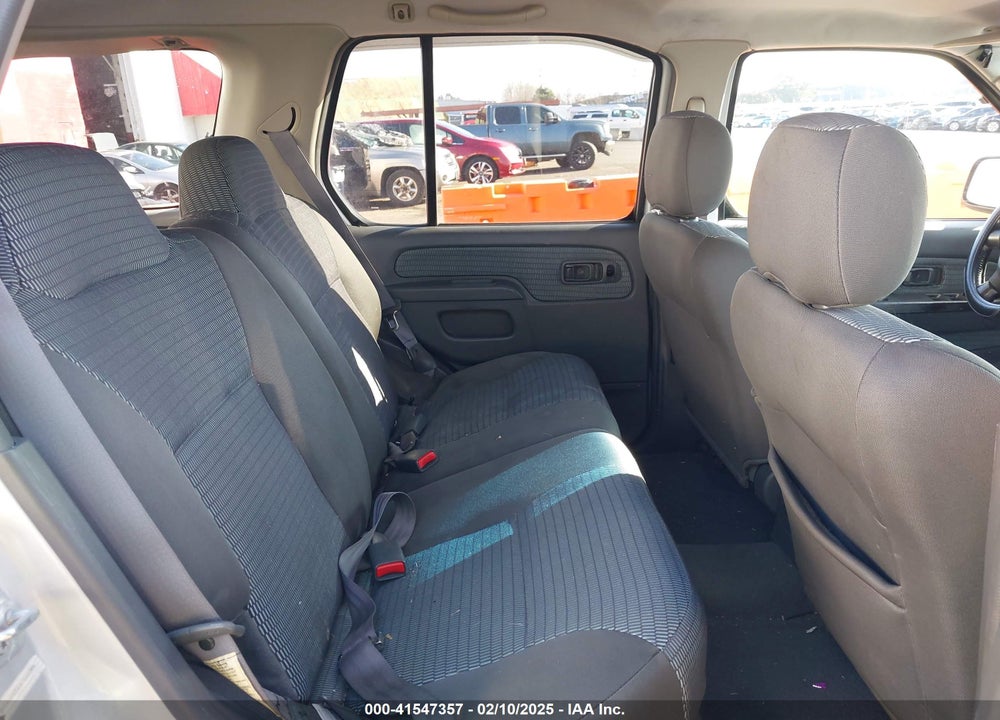 2002 NISSAN XTERRA VIN: 5N1ED28T12C540779