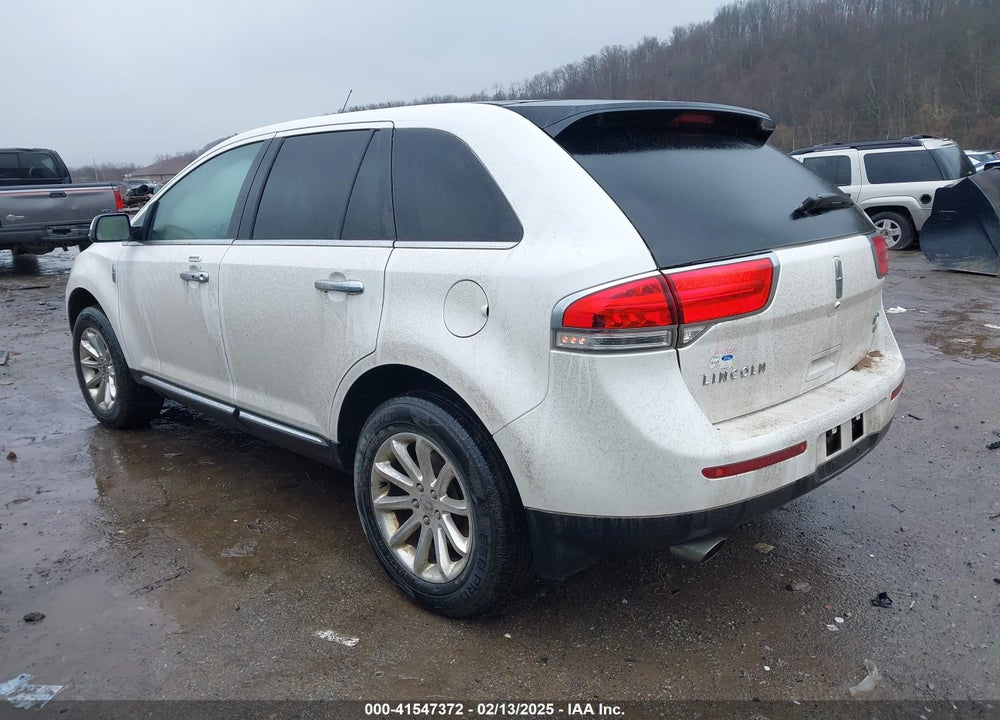 2012 LINCOLN MKX VIN: 2LMDJ8JK7CBL08945