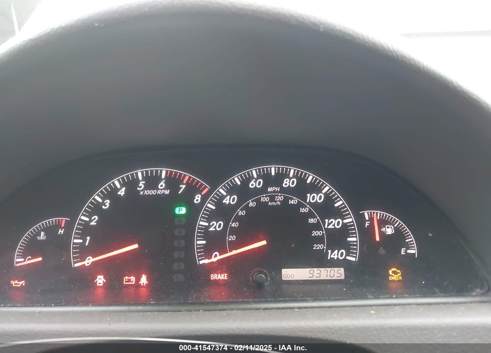 2005 TOYOTA CAMRY LE VIN: 4T1BE32K95U952355