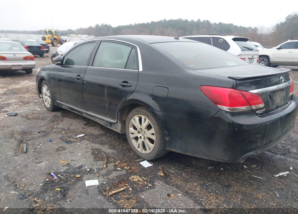 2011 TOYOTA AVALON VIN: 4T1BK3DB1BU431163