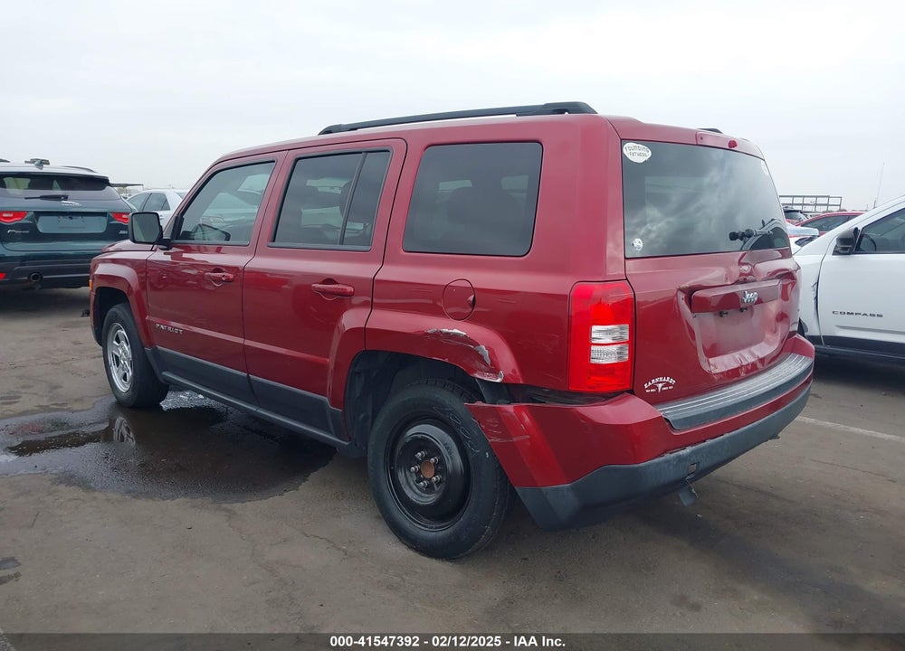 2015 JEEP PATRIOT SPORT VIN: 1C4NJPBB8FD264319