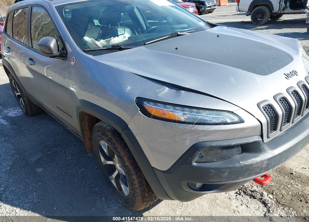 2016 JEEP CHEROKEE TRAILHAWK VIN: 1C4PJMBB6GW335837