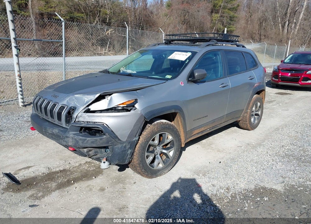 2016 JEEP CHEROKEE TRAILHAWK VIN: 1C4PJMBB6GW335837