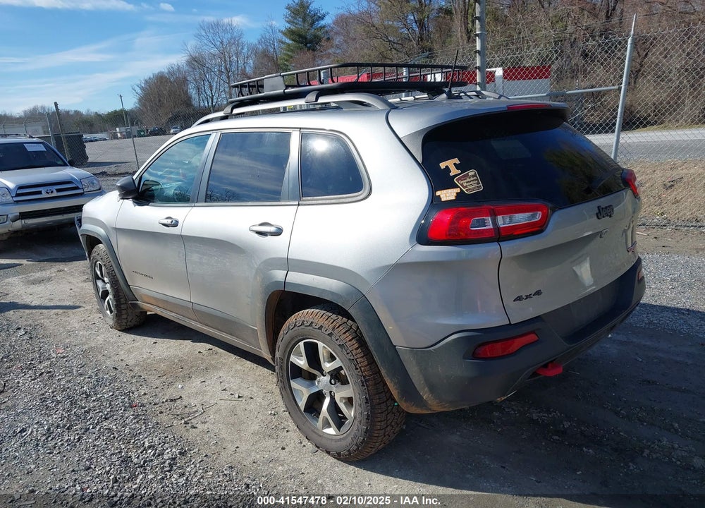 2016 JEEP CHEROKEE TRAILHAWK VIN: 1C4PJMBB6GW335837